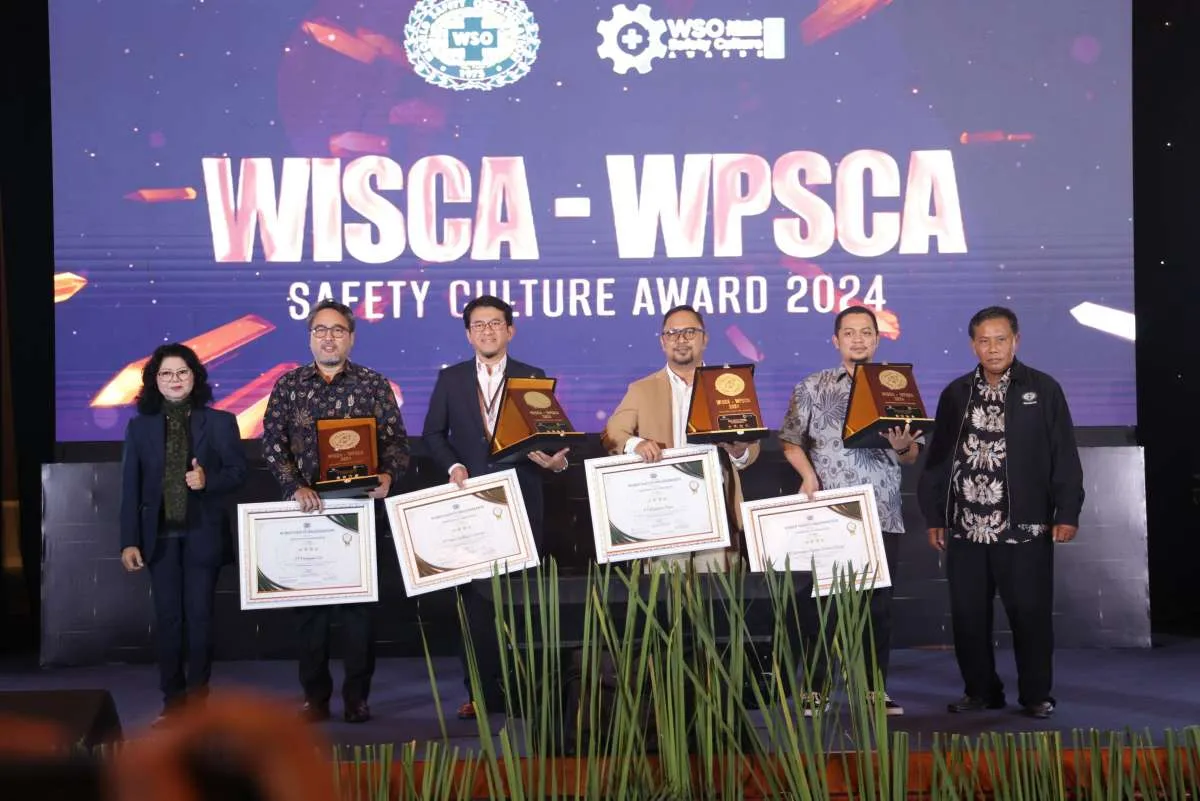 Ukir Prestasi, Nusantara Regas Raih WSO Indonesia-Pakistan Safety Culture Award 2024