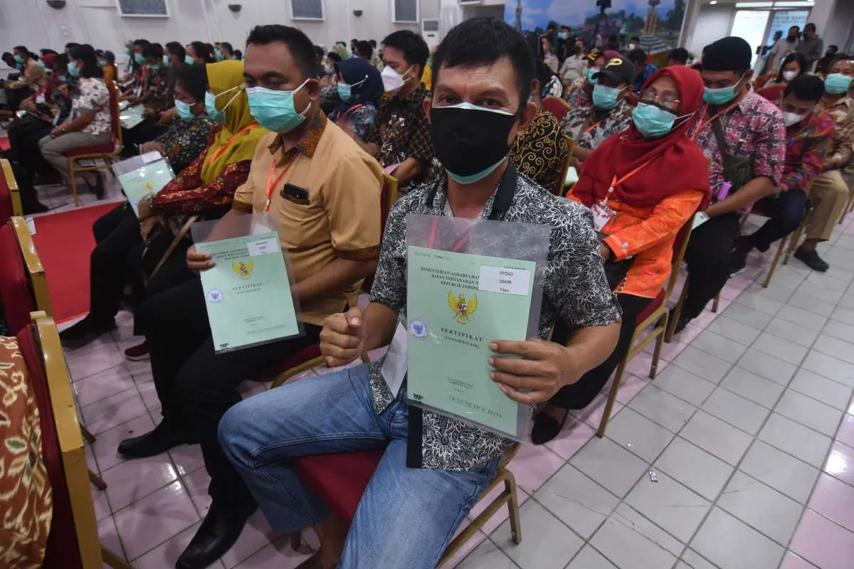 80,2 Juta Sertifikat Program PTSL Telah Diterbitkan Kementerian ATR/BPN