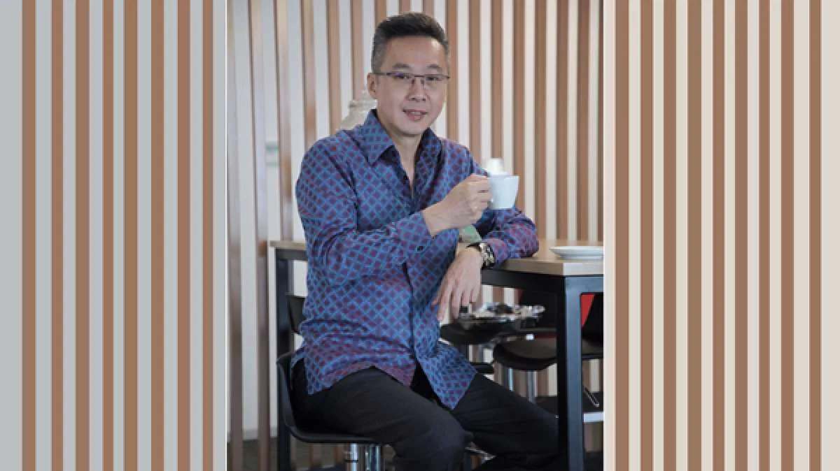 Lebih disarankan, Dirkeu BIPI Michael Wong pilih masker medis untuk tangkal Covid-19