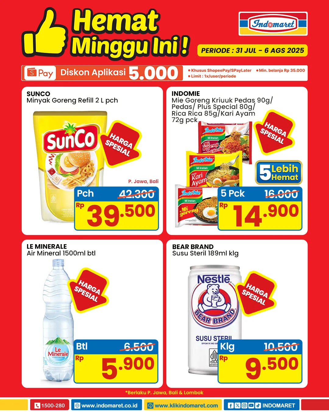 Promo Indomaret 31 Juli-6 Agustus 2025