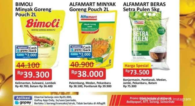 Promo Minyak Goreng Weekend Alfamart dan Superindo, Berakhir Hari Ini 9 Februari 2025