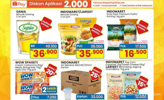 Diskon Weekend Indomaret 14-17 Agustus 2025, Gula Pasir Harga Spesial