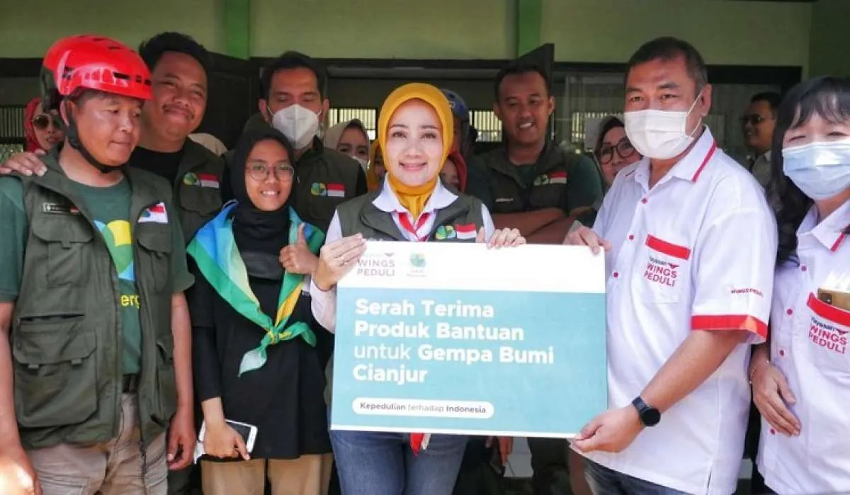 Lanjutkan Bantuan Korban Gempa Bumi Cianjur, Yayasan WINGS Peduli Diapresiasi Atalia