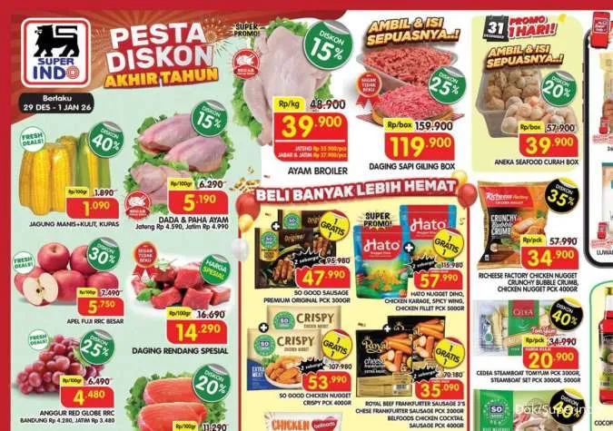 Katalog Promo JSM Superindo Diskon hingga 50% Periode 10-12 Juli 2026