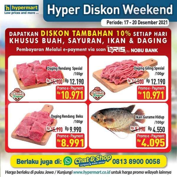Promo JSM Hypermart di 17-20 Desember 2021