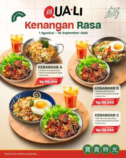 Promo Quali Kenangan Rasa