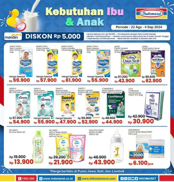 Promo Indomaret Super Hemat Periode 22 Agustus-4 September 2024