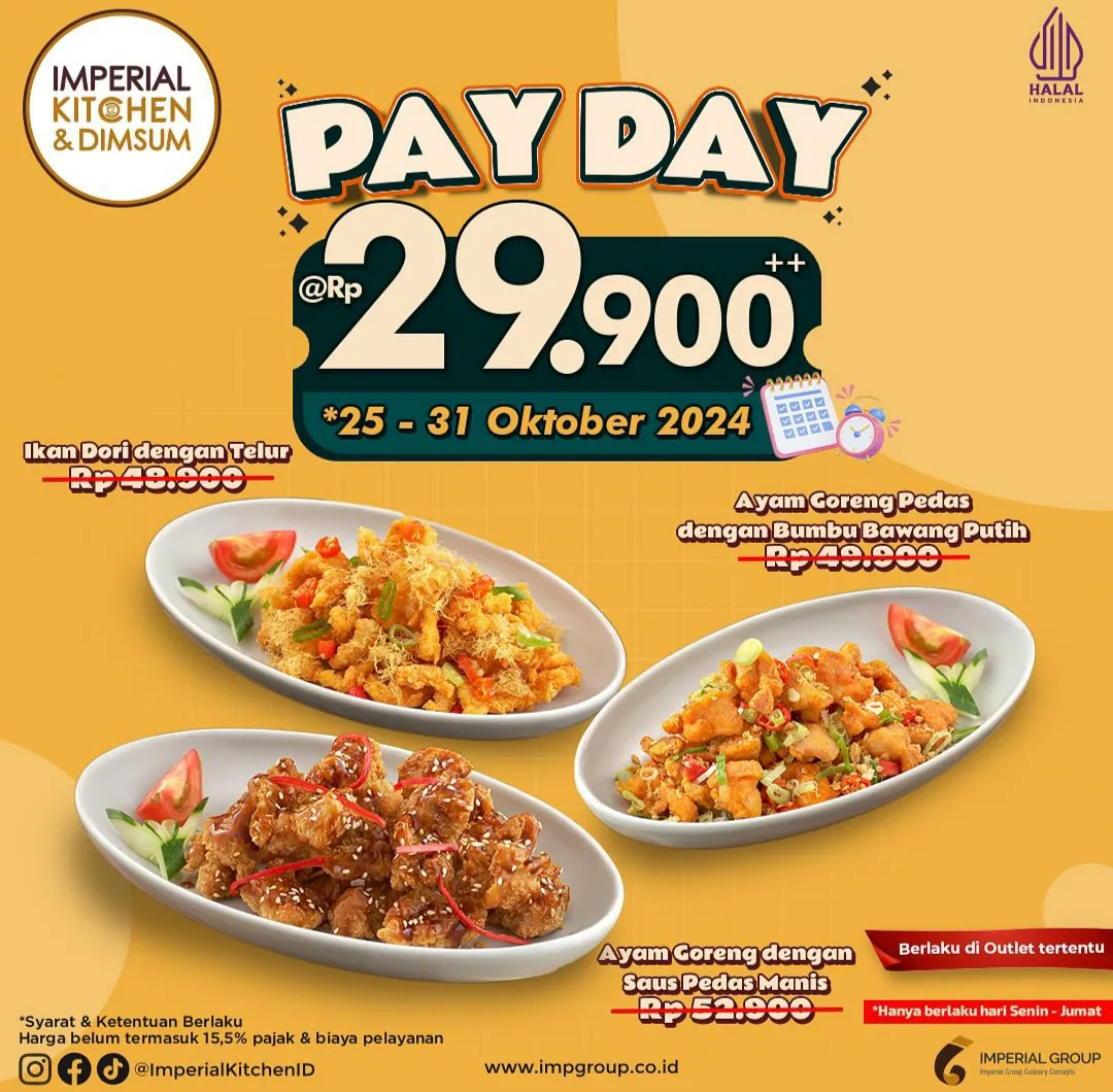 Promo Imperial Kitchen Payday
