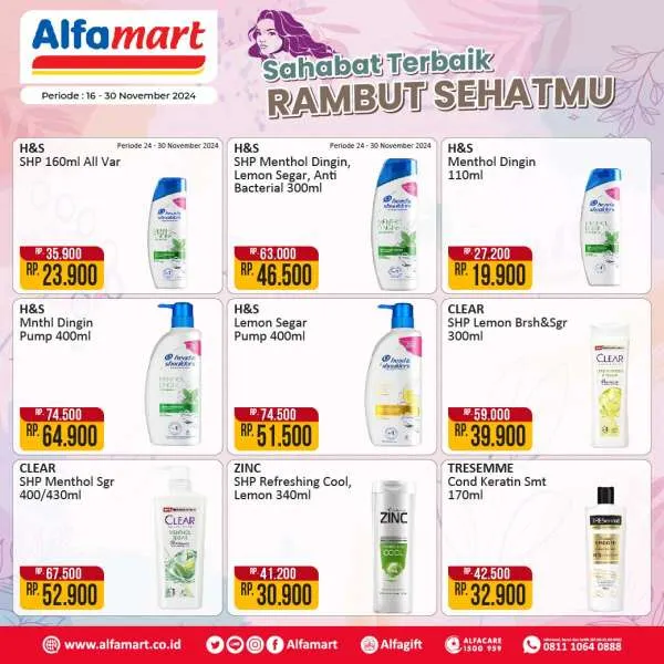 Promo Alfamart Body Care Fair Periode 16-30 November 2024