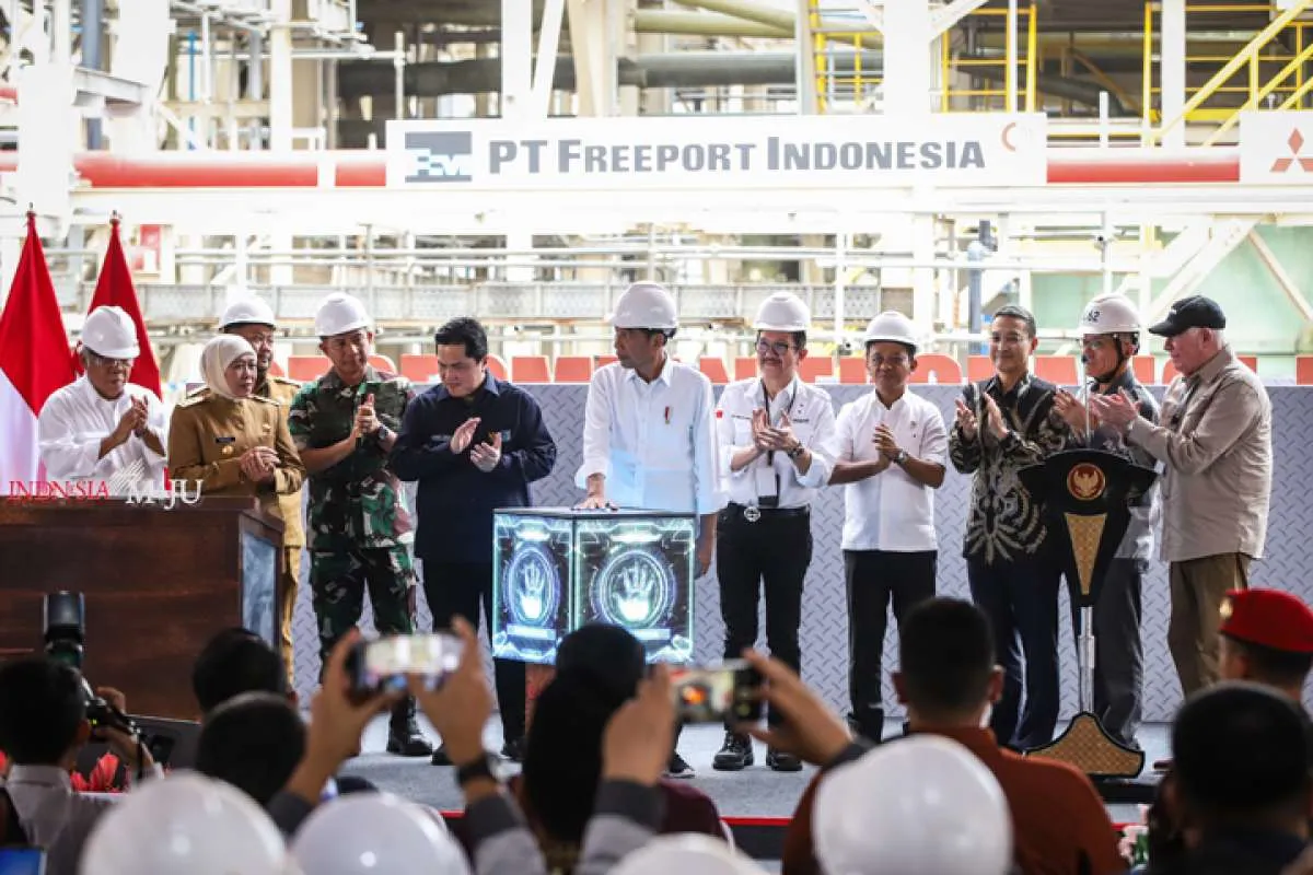 Freeport Indonesia (PTFI) Kuasai Lebih dari 60% Saham PT Smelting