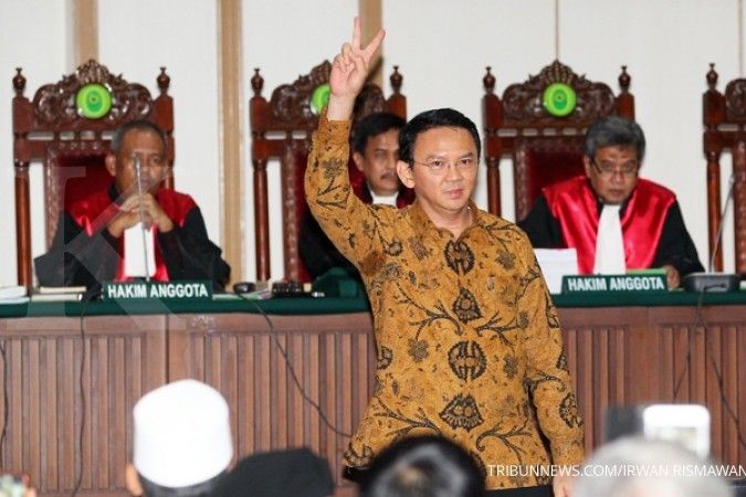 Ahok pasrah apapun hasil pengadilan