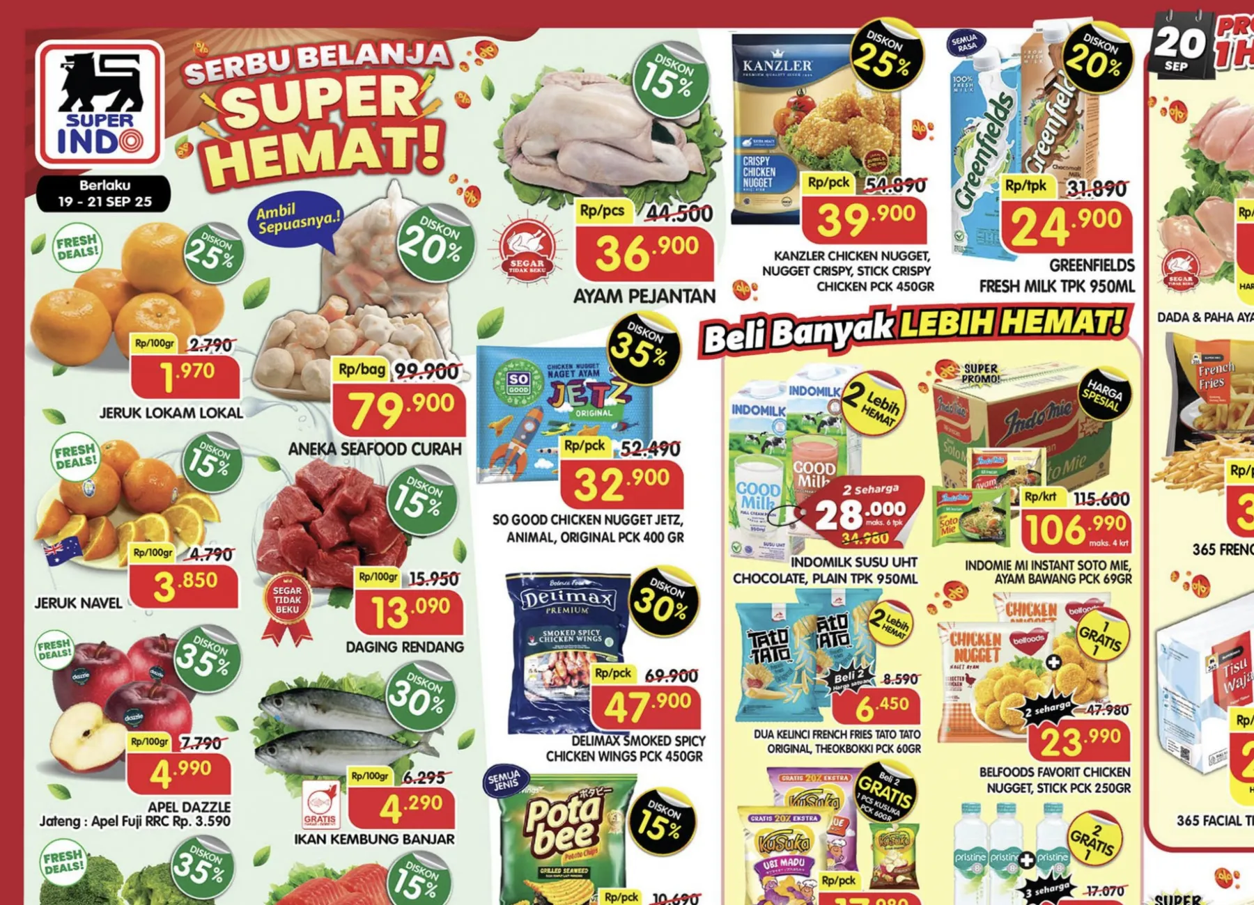 Promo JSM Superindo Periode 19-21 September 2025