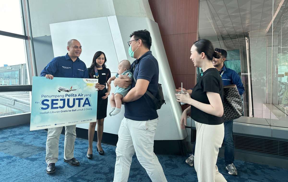 Pelita Air Terbangkan Penumpang ke-Sejuta