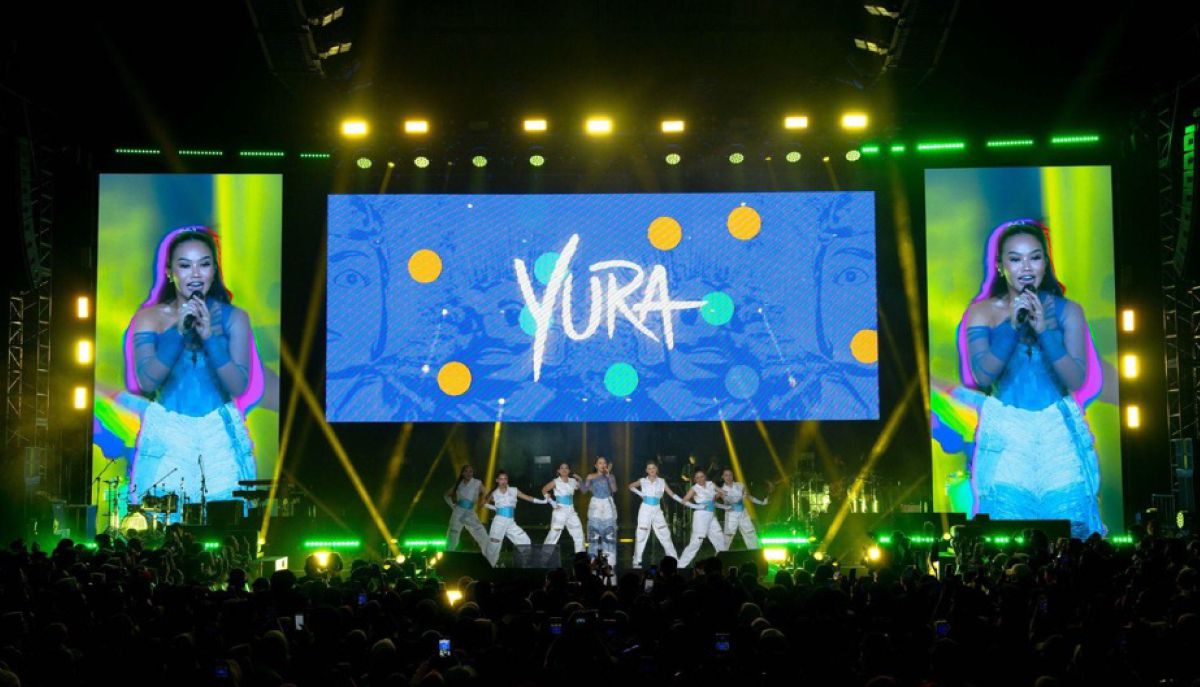 Kontan. Keseruan konser Galaxy Festival menghadirkan musisi lokal ternama