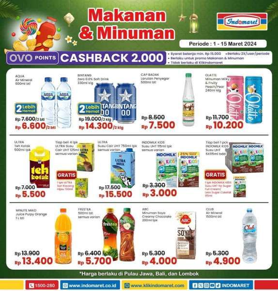 Promo Indomaret Super Hemat Periode 1-15 Maret 2024