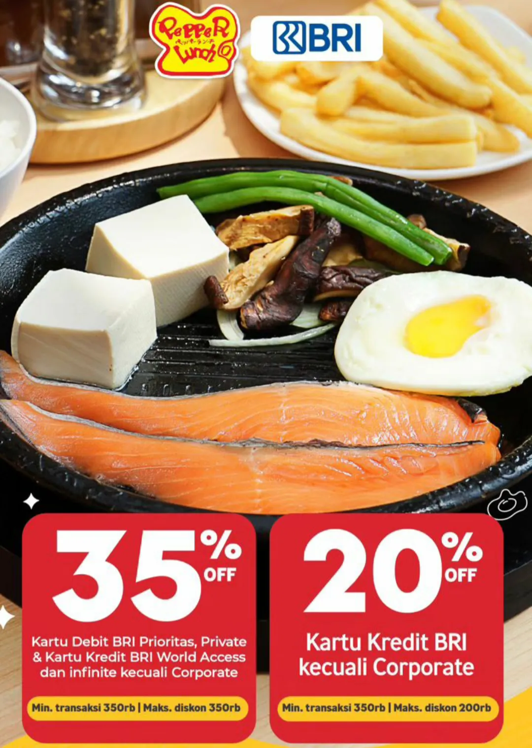 Promo Pepper Lunch x BRI