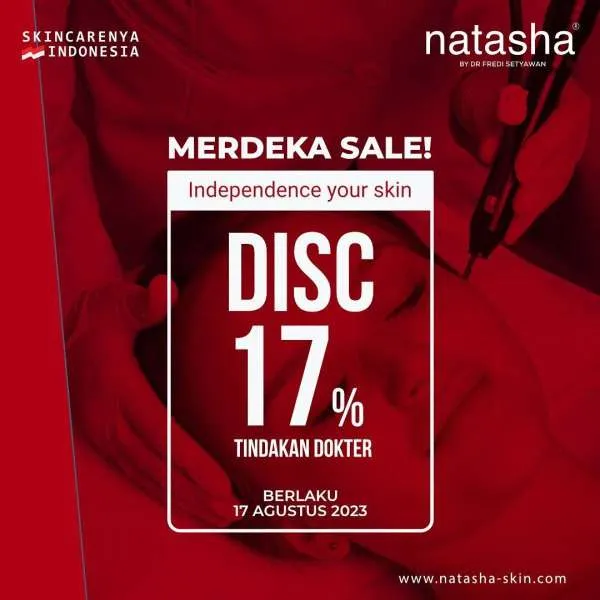 Promo Natasha Merdeka Sale Periode 17 Agustus 2023