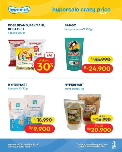 Promo Hypermart Hyper Sale Periode 24 Oktober-3 November 2025