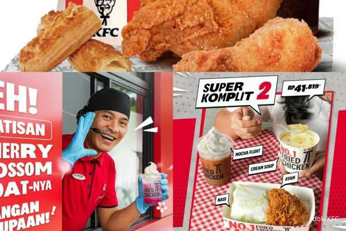 Promo KFC Hari Ini 11 Januari 2024, Paket D Original Isi Ayam-Kentang-Cream Puff