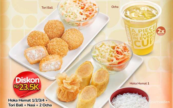 Promo HokBen HUT Kalbar Januari 2026, Diskon Rp 23.500 Mulai Hari Ini!