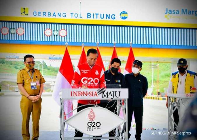 Resmikan Ruas Tol Danowudu-Bitung, Jokowi: Tol Manado-Bitung Siap ...