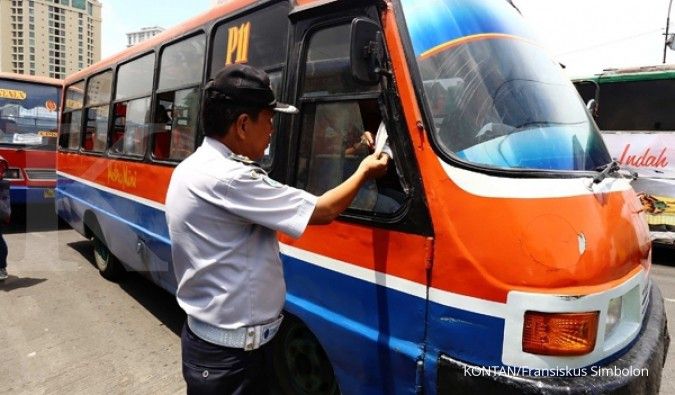 Tidak semua tarif angkutan umum di Jakarta naik
