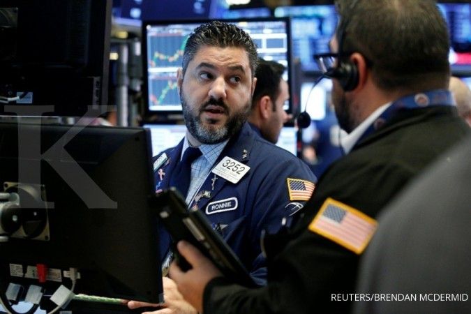 Bursa AS tergelincir dari level tertinggi