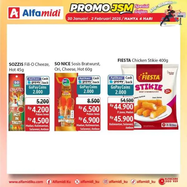 Promo JSM Alfamidi Spesial Gajian Periode 30 Januari-2 Februari 2025