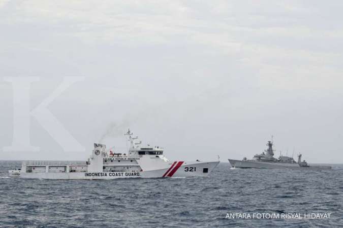 Bakamla menangkap 3 kapal pencuri ikan berbendera Malaysia di Selat Malaka