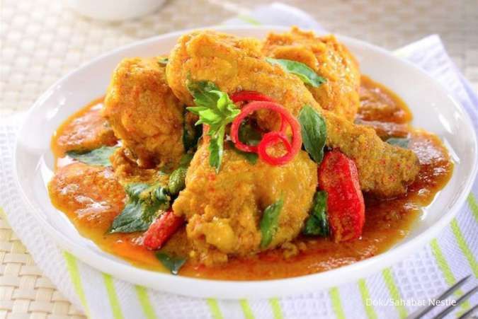 Resep Ayam Kemangi Bumbu Woku, Kelezatan Bumbu Pedas yang Meresap Hingga ke Dalam