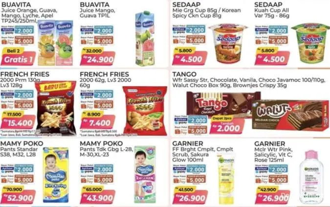 Promo PSM Alfamart Periode 24-31 Desember 2025, Buavita Beli 2 Gratis 1