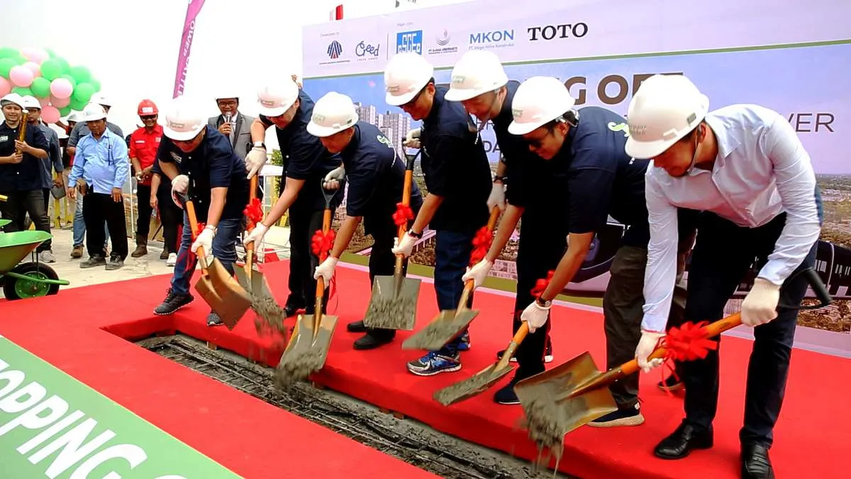 Usung konsep TOD, Serpong Garden Apartment topping off tower Bellerosa dan Cattleya