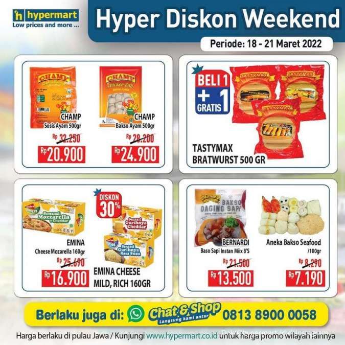 Weekend promo hypermart Katalog Promo