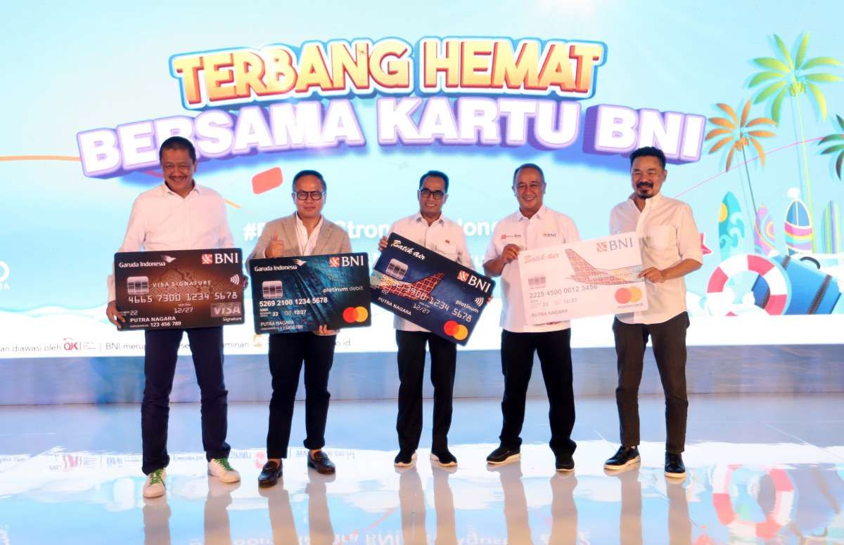 Gotong Royong Bank BNI, Garuda dan Lion Menurunkan Harga Tiket Pesawat