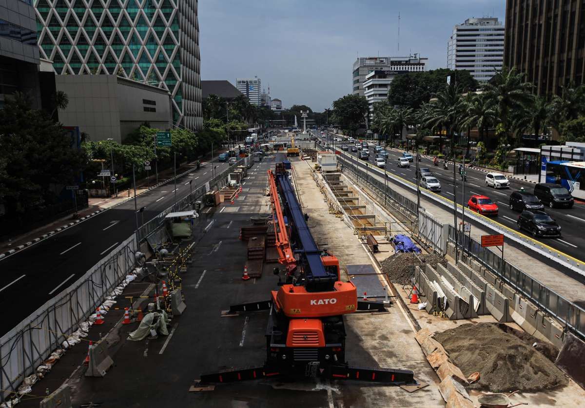 Konstruksi MRT Mangga Besar-Kota Mulai September