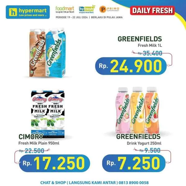 Promo JSM Hypermart Hyper Diskon Weekend Periode 19-22 Juli 2024