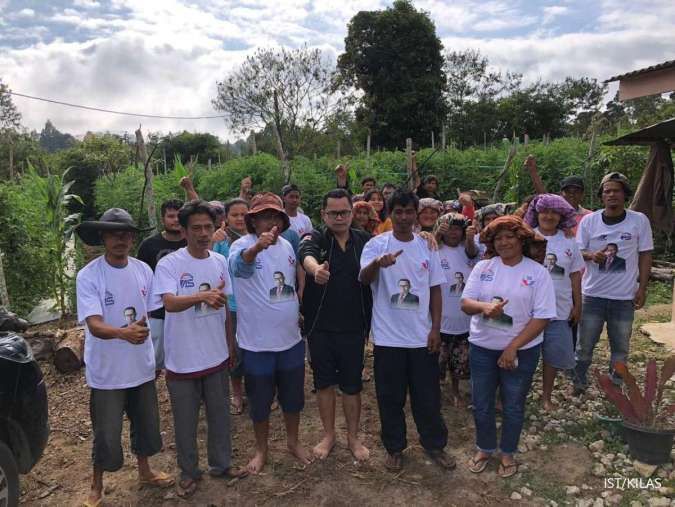 Dapat Dukungan dari Petani, Buruh Hingga Sopir Bentor, Arnod Sihite beri Apresiasi