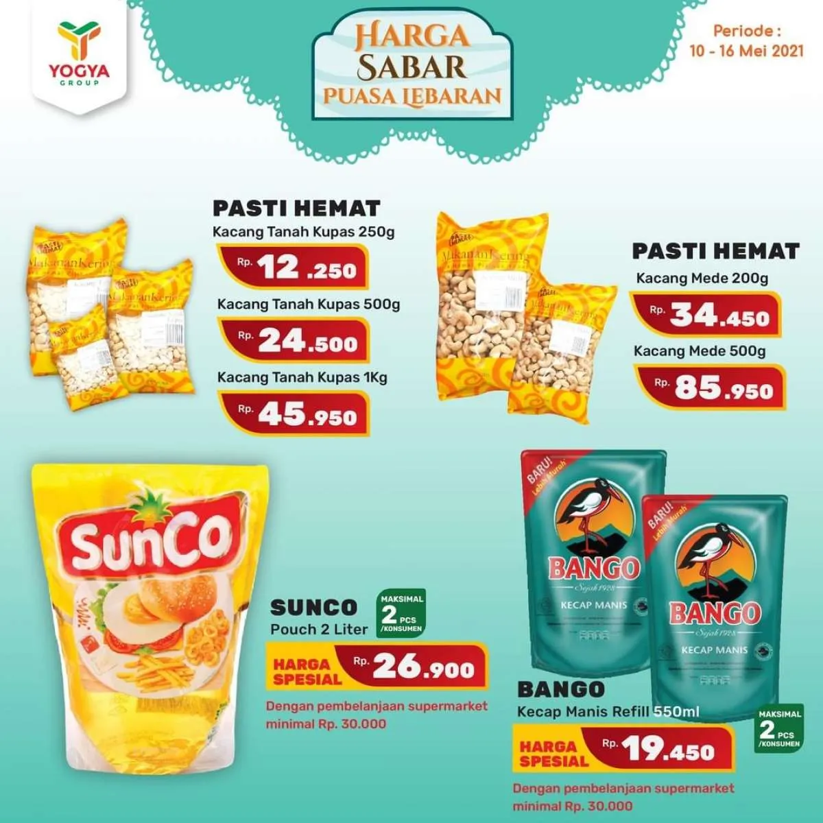Promo JSM Yogya Supermarket 16 Mei 2021, belanja hemat di akhir pekan!