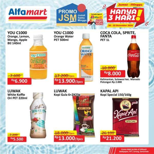 Promo JSM Alfamart Weekend 20-22 Desember 2024