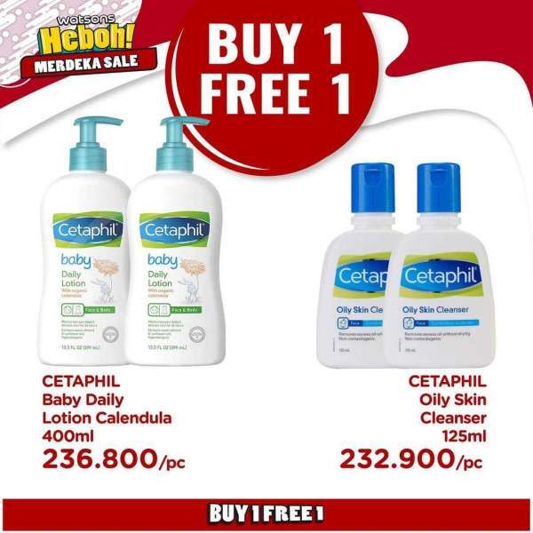 Promo Watsons Beli 1 Gratis 1 Kembali, Berlaku Sampai 17 Agustus 2021!