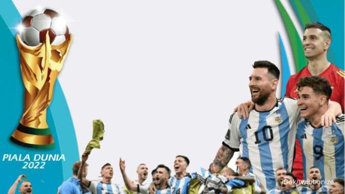 30 Link Twibbon Piala Dunia 2022 Argentina, Pasang untuk Beri Dukungan di Final 