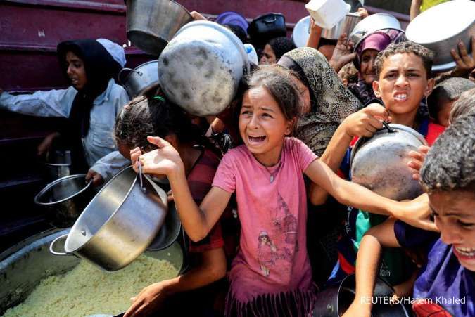 Gaza Resmi Masuki Status Kelaparan, PBB Sebut Bencana Buatan Manusia