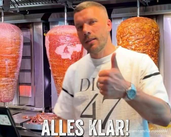 Kisah Sukses Lukas Podolski, Eks Arsenal yang Kini Bangun Kerajaan Kebab