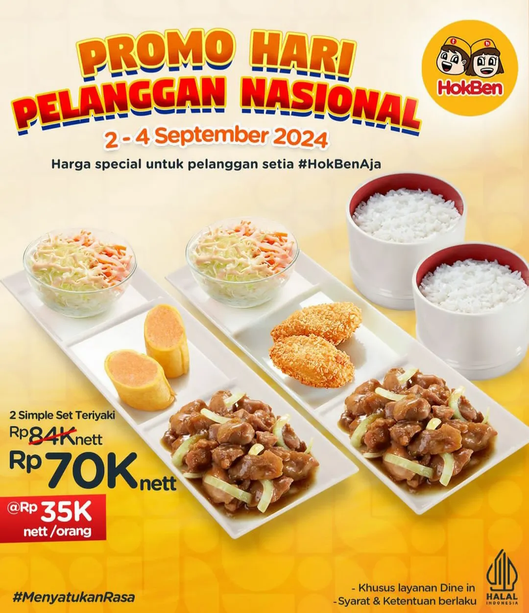 Promo Hokben Hari Pelanggan Nasional