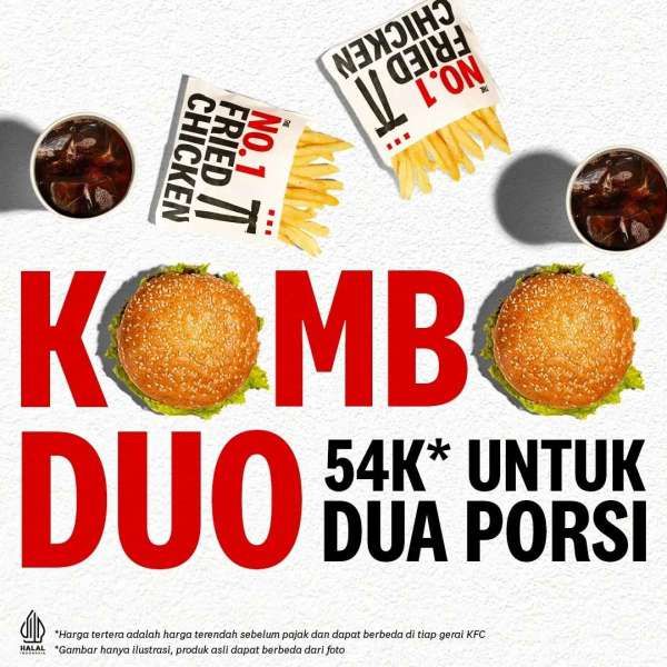Promo KFC Kombo Duo Bulan Maret Tahun 2023