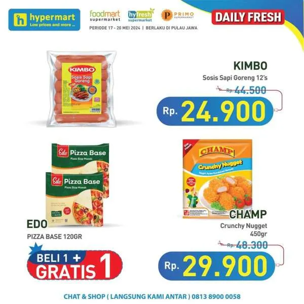 Promo JSM Hypermart Hyper Diskon Weekend Periode 17-20 Mei 2024