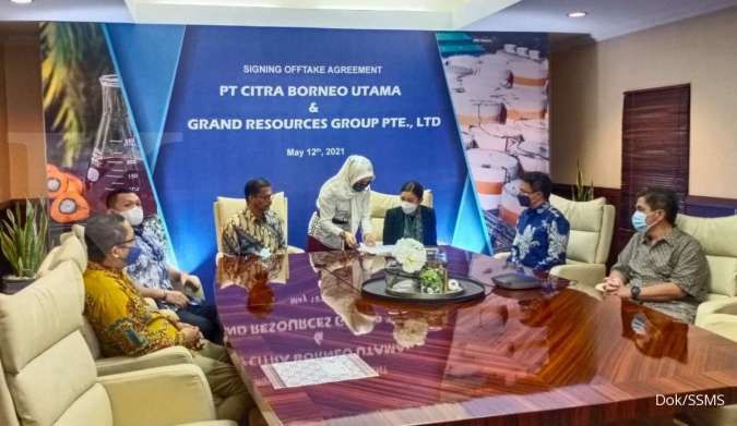 Citra Borneo Utama jual stearin dan olein ke perusahaan asal China