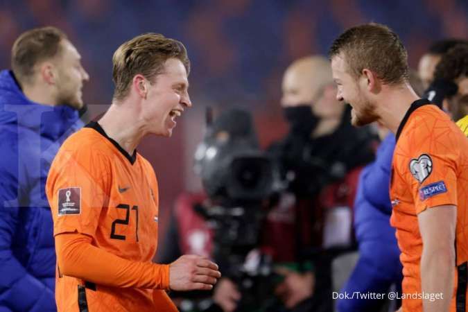 Hasil kualifikasi Piala Dunia 2022 Belanda vs Norwegia: Menang 2-0, Der Oranje lolos