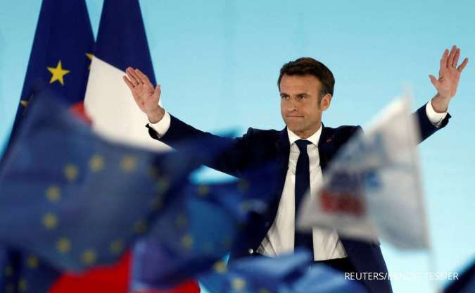 Kemenangan Emmanuel Macron sebagai Presiden Prancis Dinilai Kemenangan Ukraina
