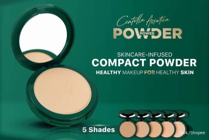 Bedak Padat dengan SPF: Kulit Bebas Kilap, Pori-Pori Tersamarkan